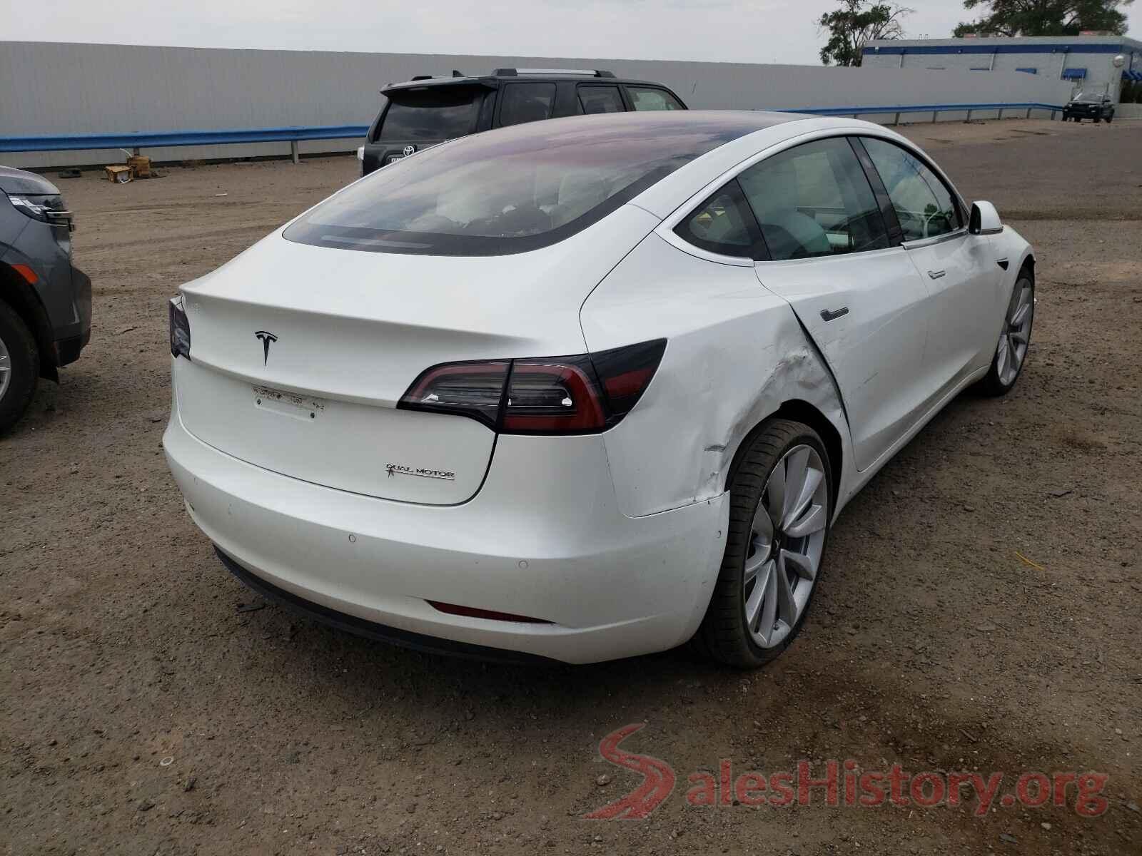 5YJ3E1EB0KF238269 2019 TESLA MODEL 3