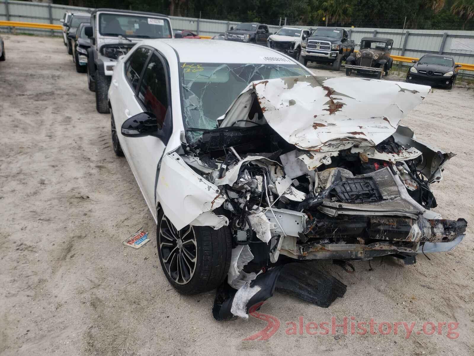 5YFBURHE2GP499823 2016 TOYOTA COROLLA