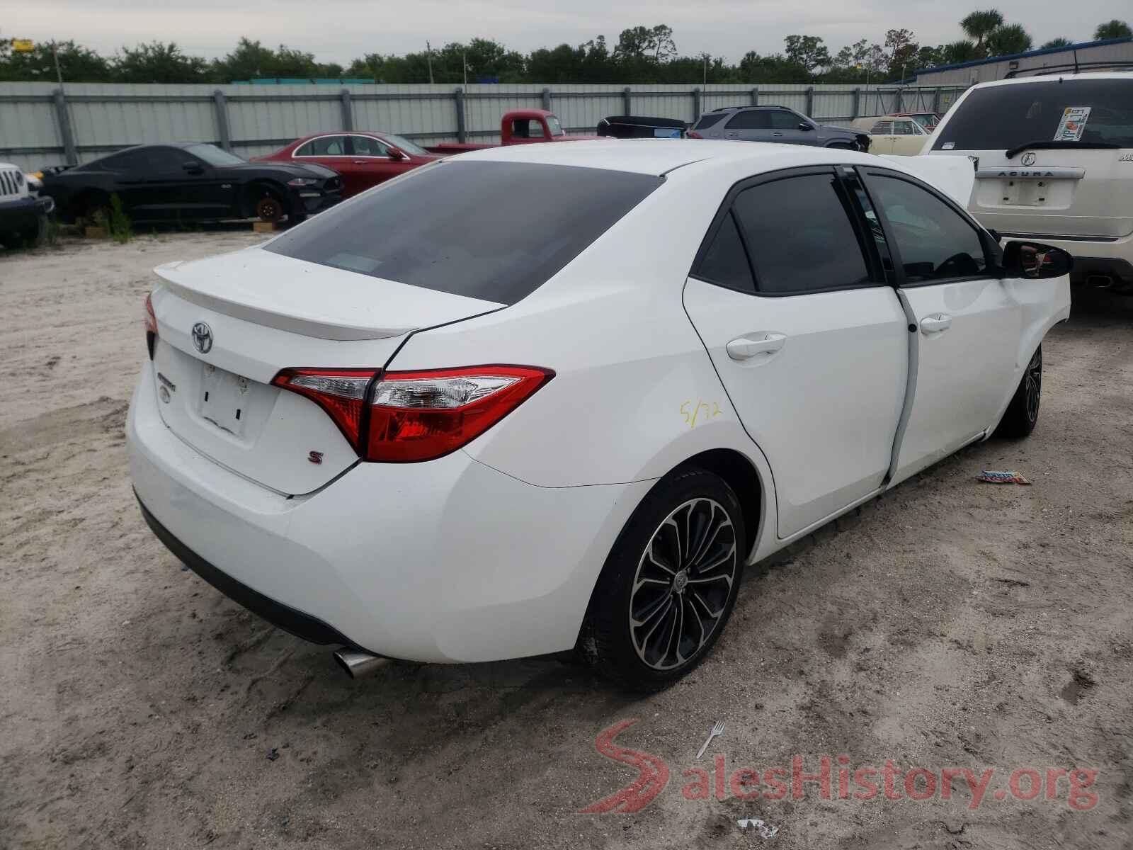 5YFBURHE2GP499823 2016 TOYOTA COROLLA