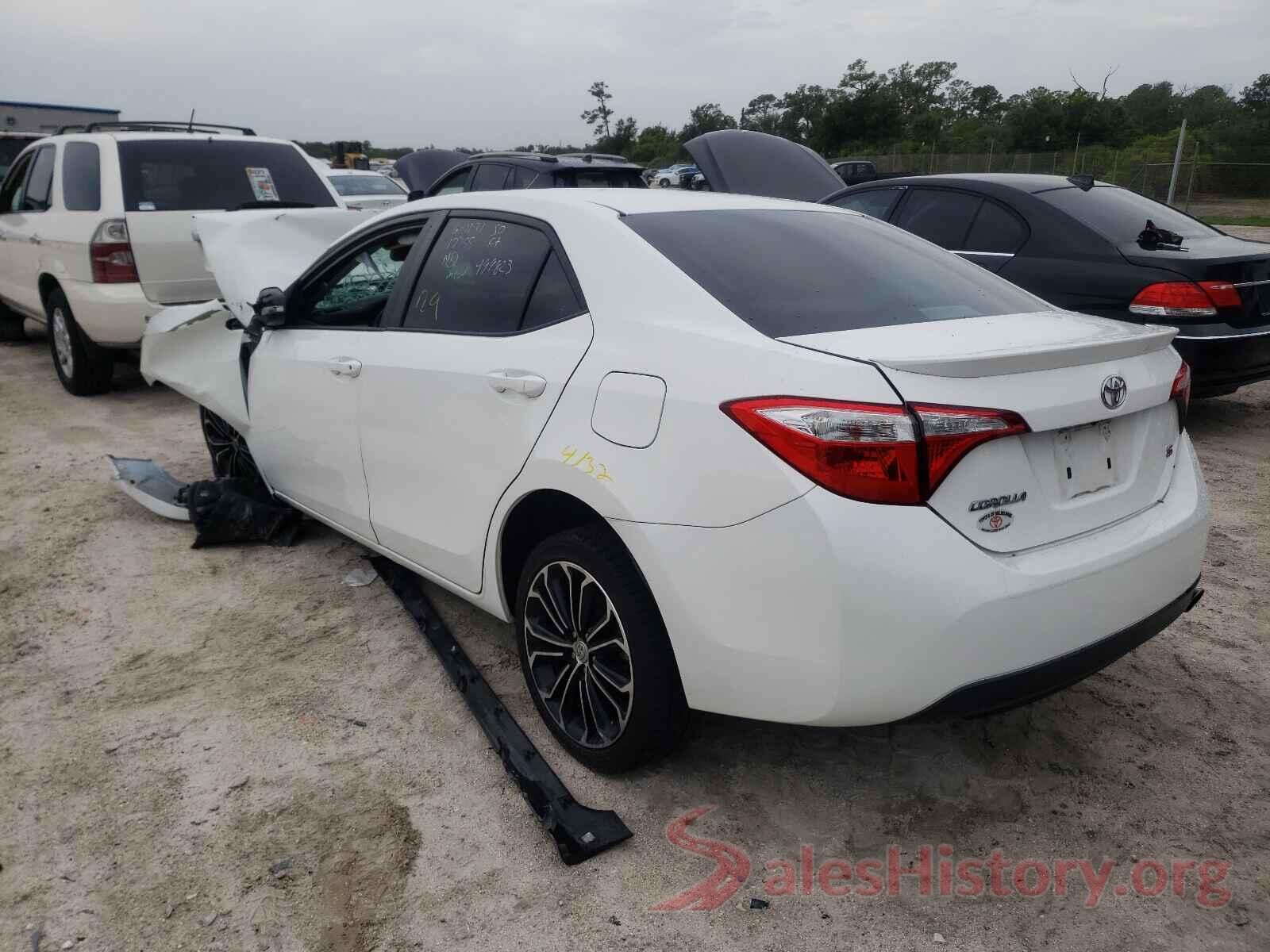 5YFBURHE2GP499823 2016 TOYOTA COROLLA