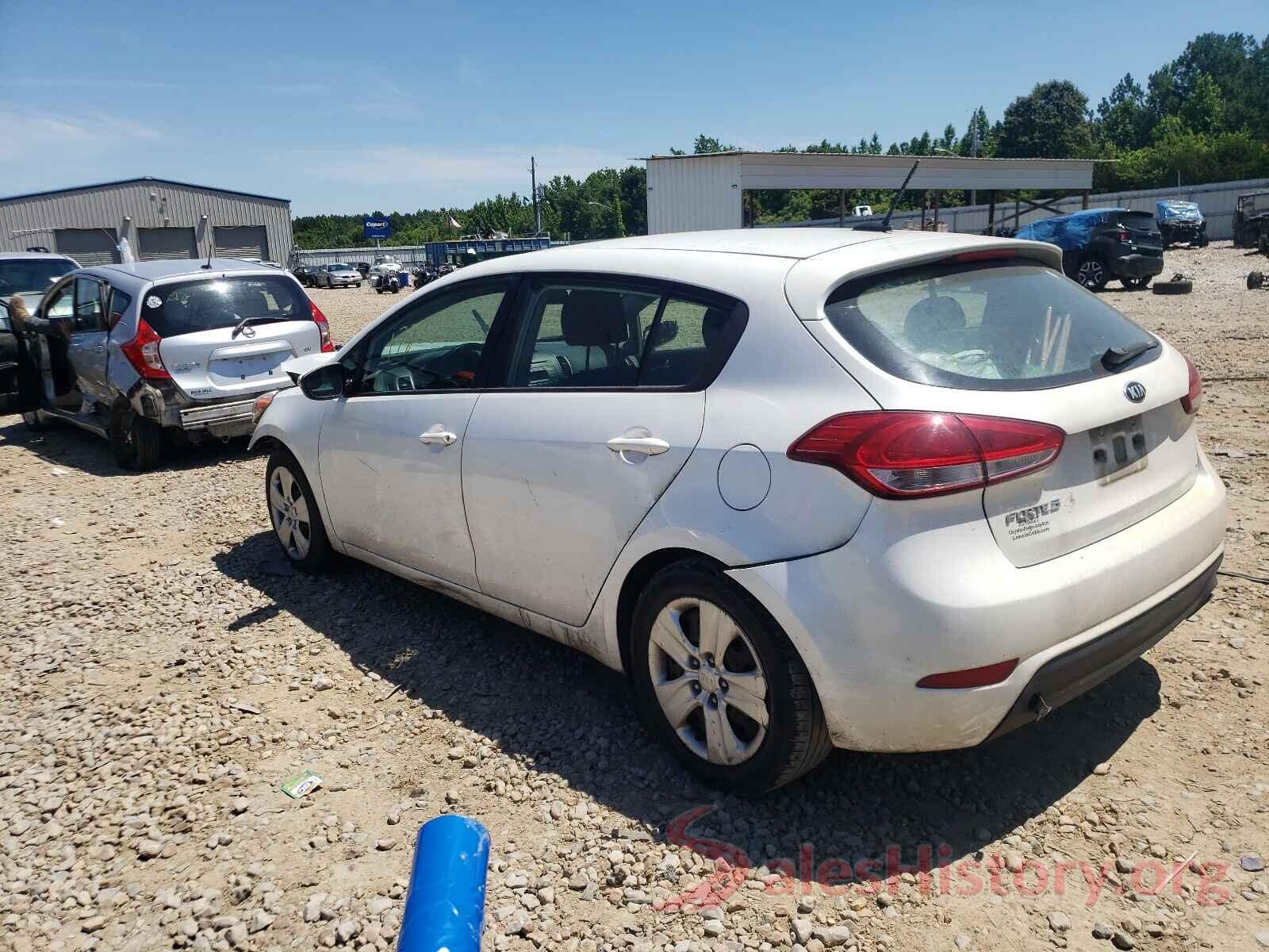 KNAFK5A81G5526301 2016 KIA FORTE