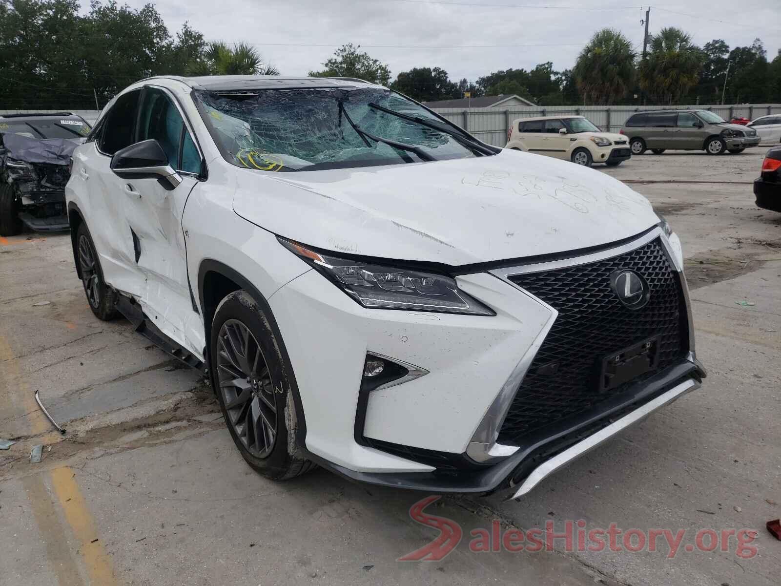 2T2BZMCA2KC210811 2019 LEXUS RX350