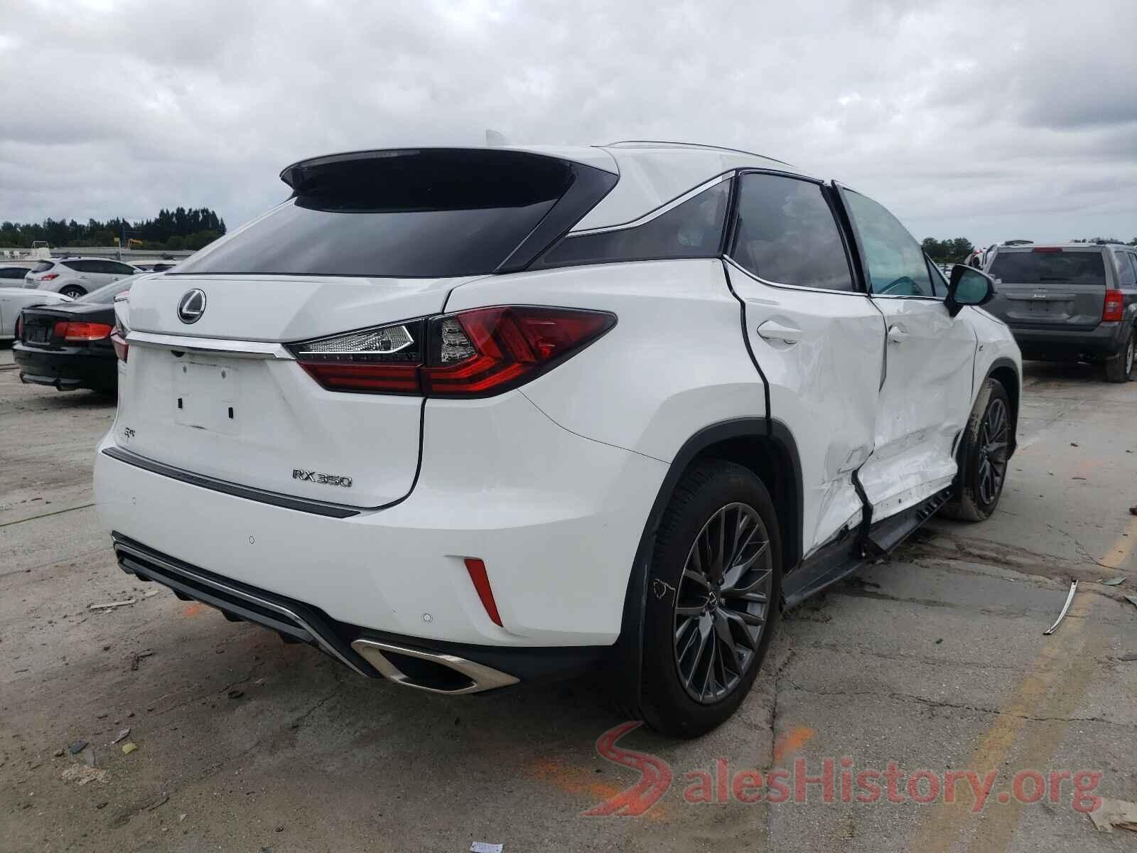 2T2BZMCA2KC210811 2019 LEXUS RX350