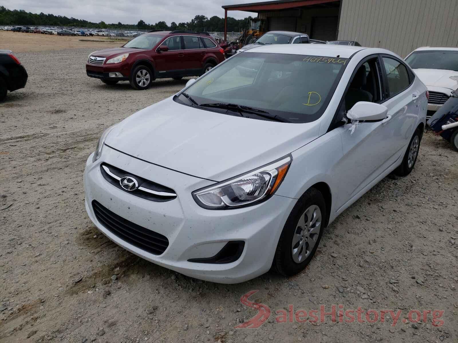 KMHCT4AE2HU376446 2017 HYUNDAI ACCENT