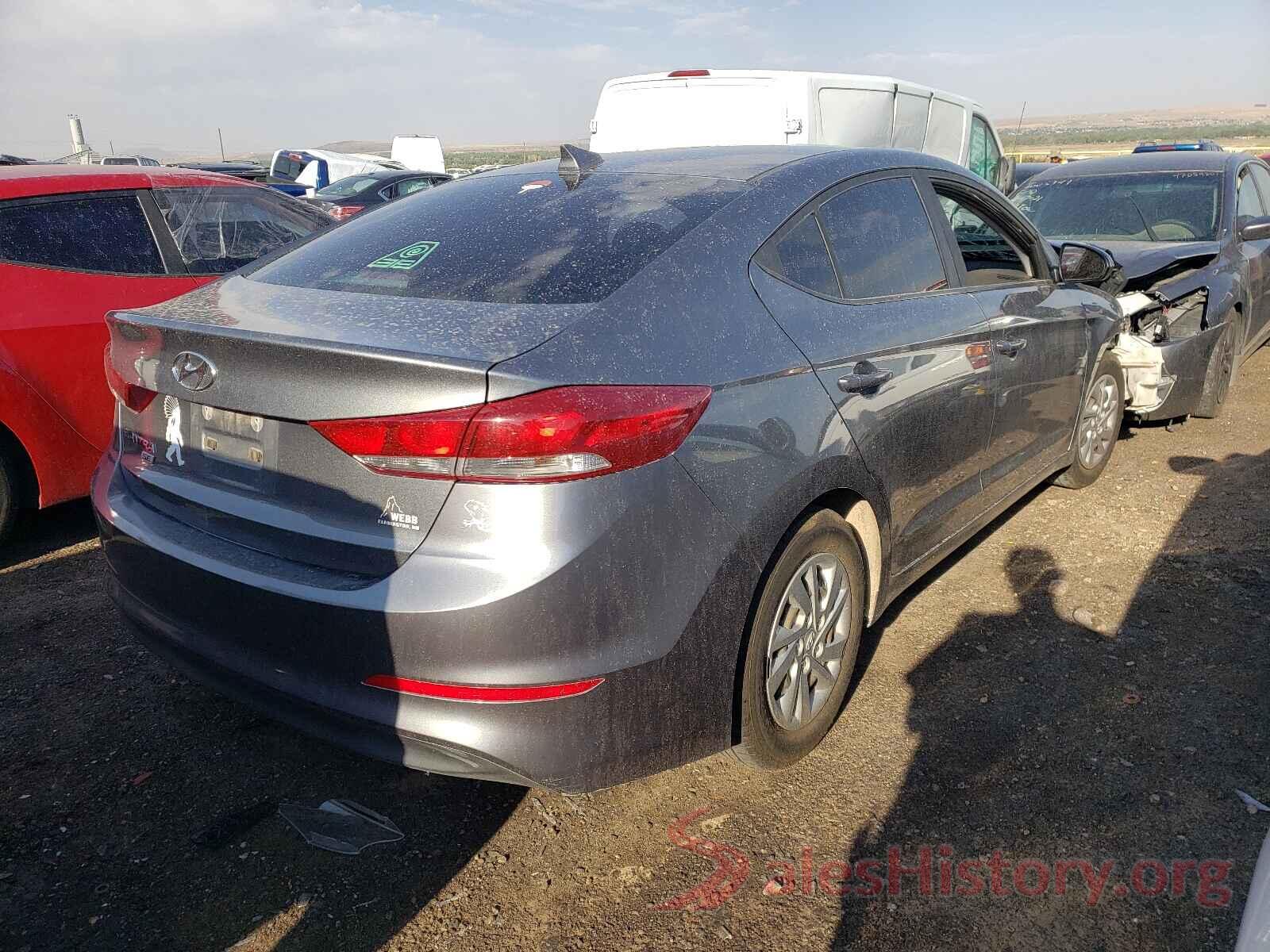 KMHD74LF6HU113049 2017 HYUNDAI ELANTRA