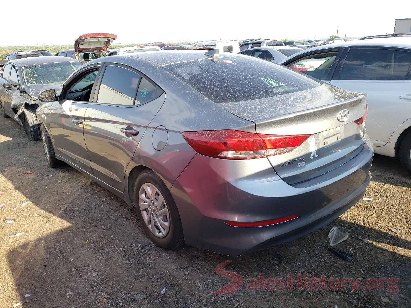 KMHD74LF6HU113049 2017 HYUNDAI ELANTRA