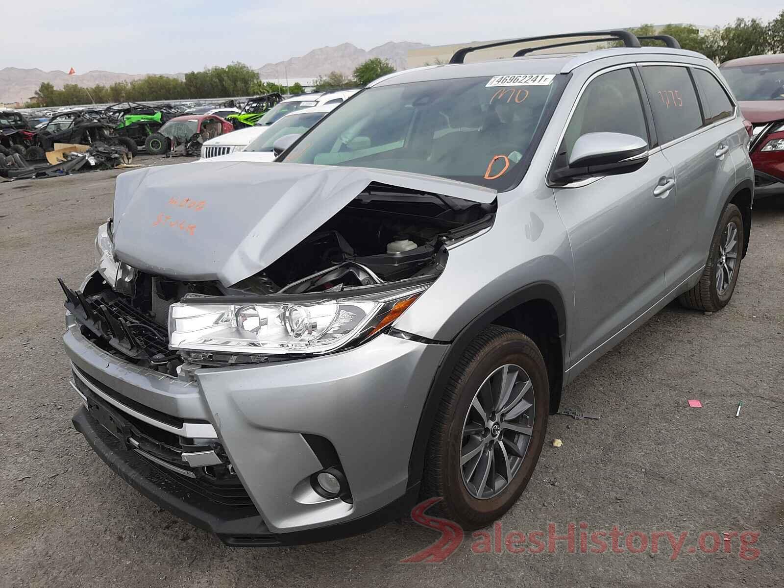 5TDJZRFH1JS541410 2018 TOYOTA HIGHLANDER