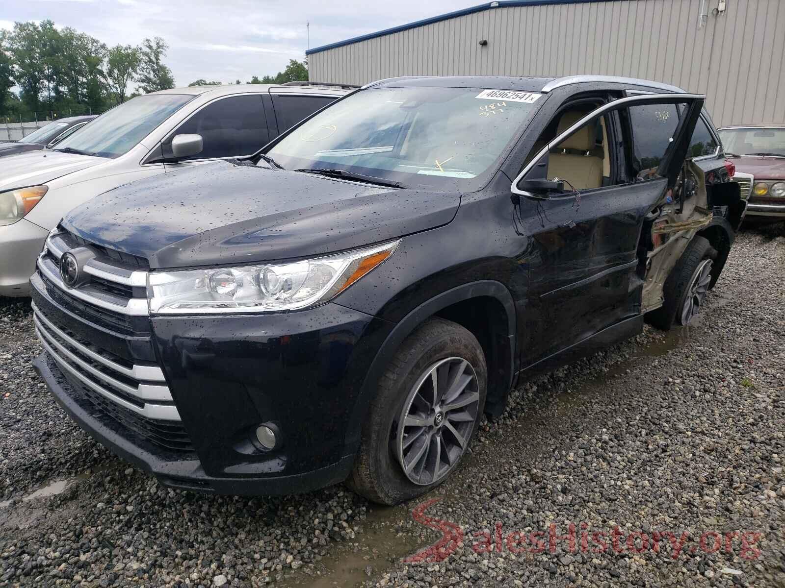 5TDJZRFH3HS484377 2017 TOYOTA HIGHLANDER