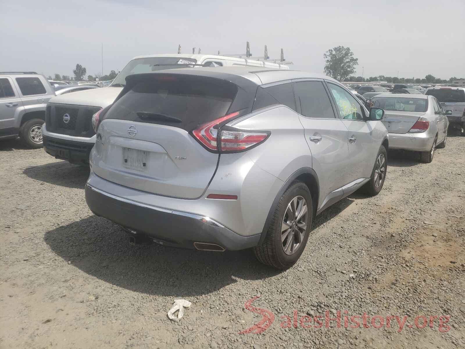 5N1AZ2MH8GN105707 2016 NISSAN MURANO