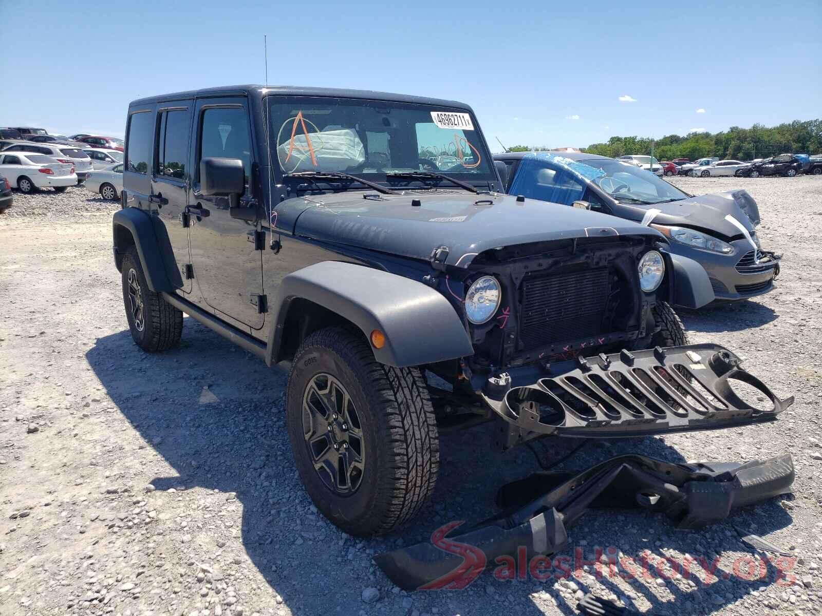 1C4BJWDG2HL564601 2017 JEEP WRANGLER