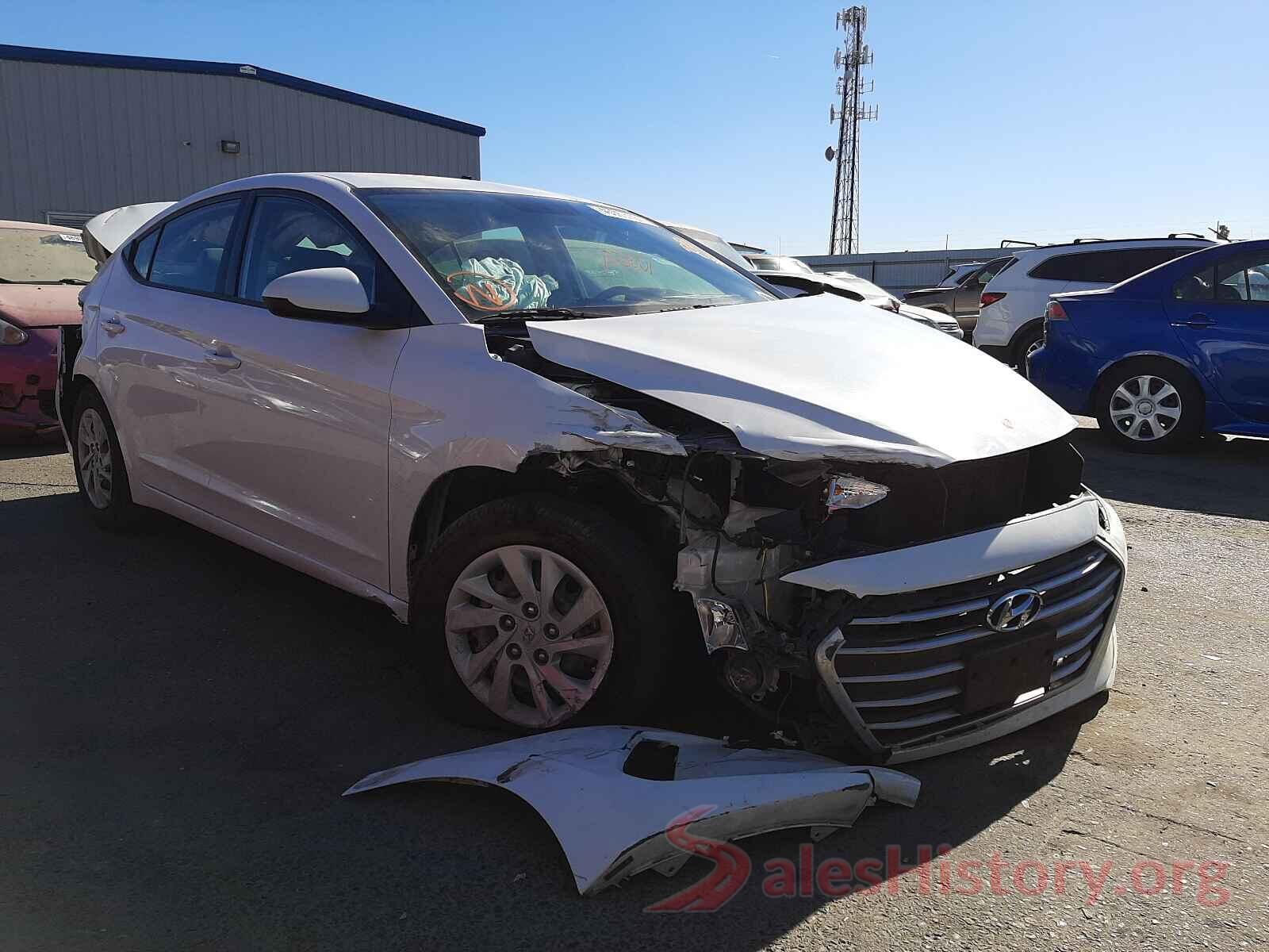 5NPD74LF1HH050456 2017 HYUNDAI ELANTRA