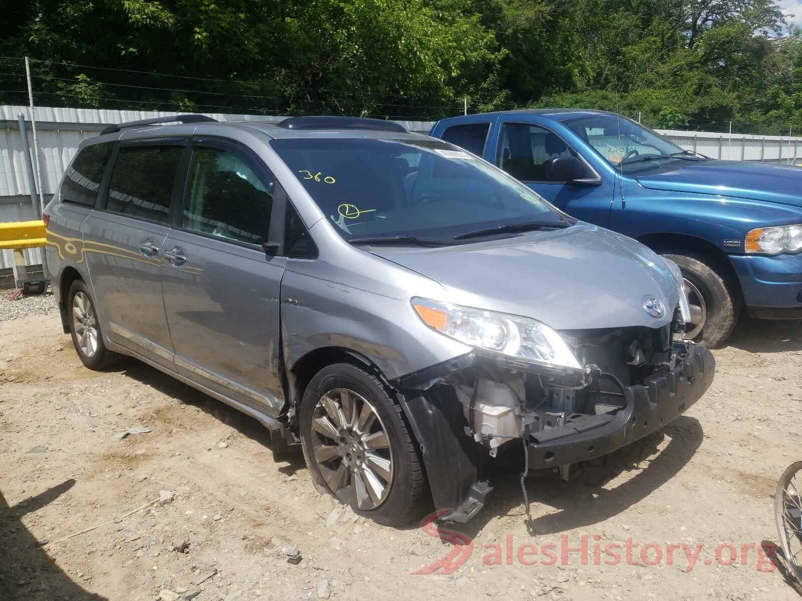 5TDDK3DC4GS139931 2016 TOYOTA SIENNA