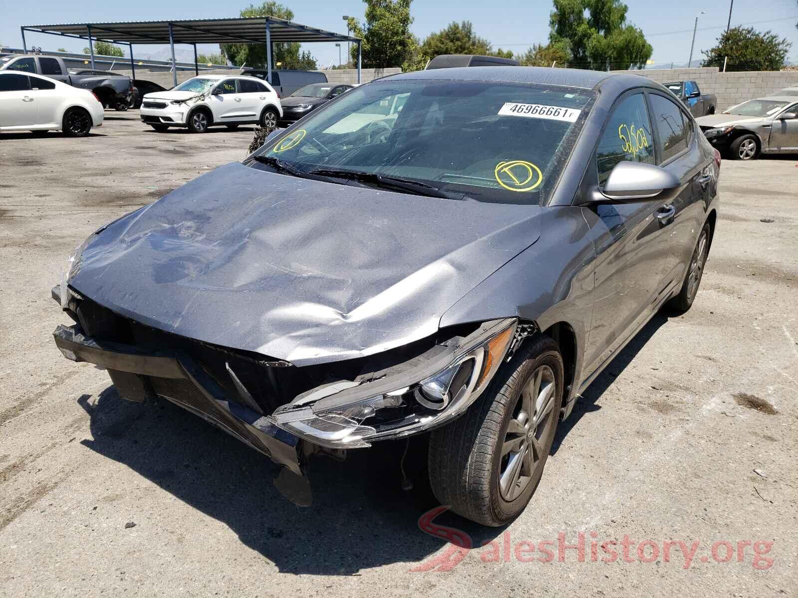 5NPD84LF3JH349191 2018 HYUNDAI ELANTRA