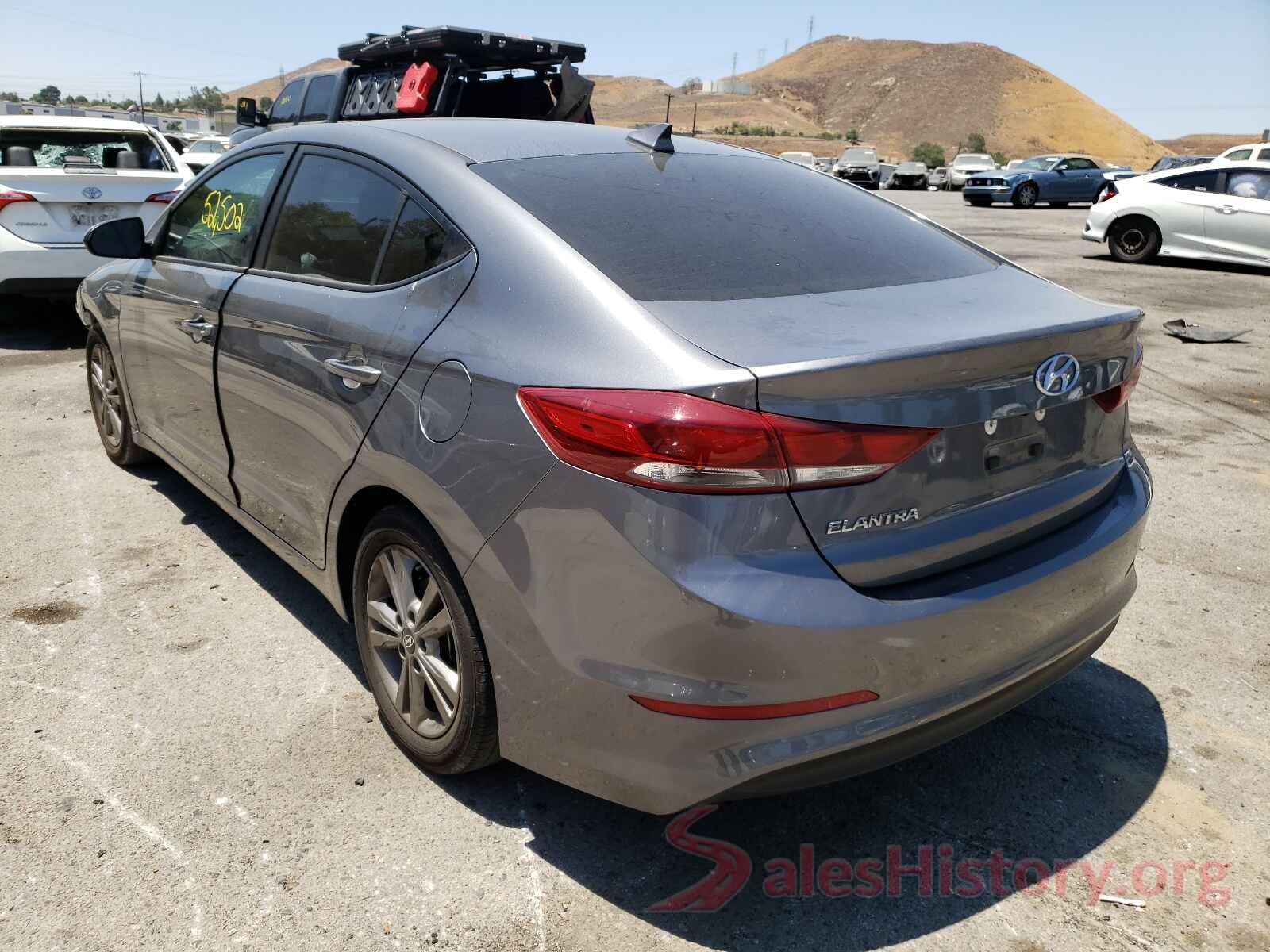 5NPD84LF3JH349191 2018 HYUNDAI ELANTRA