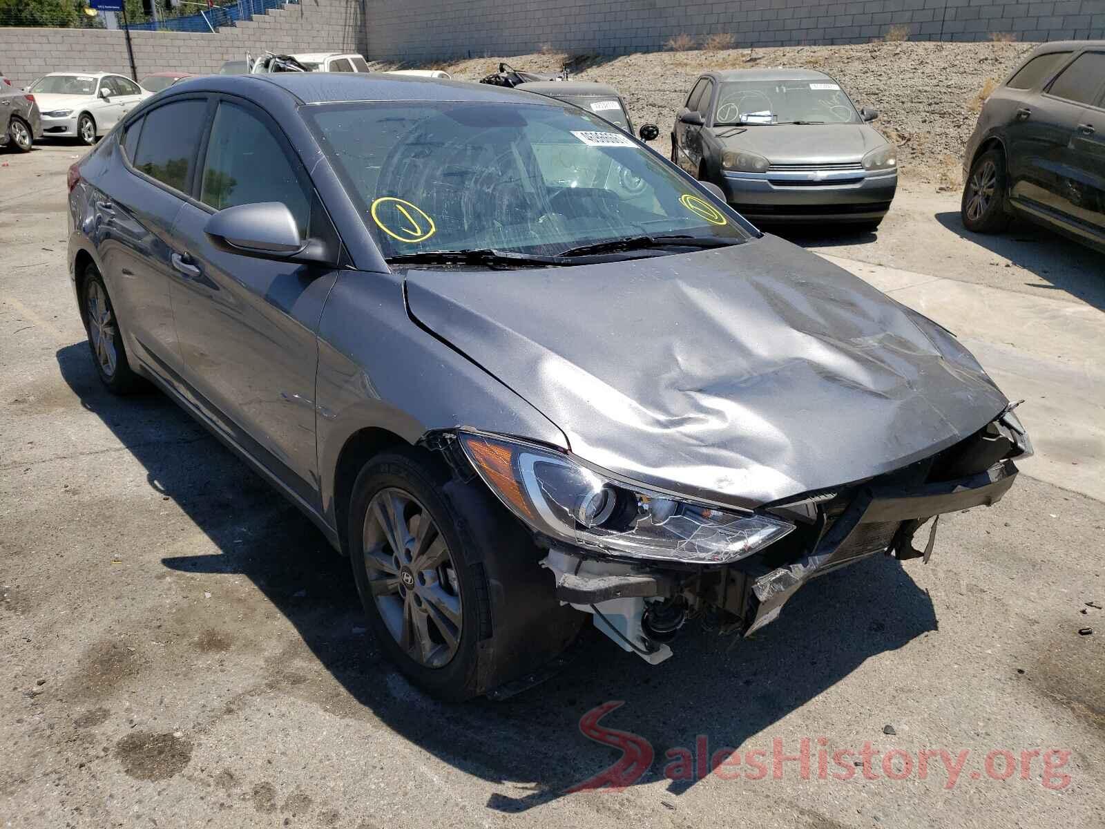 5NPD84LF3JH349191 2018 HYUNDAI ELANTRA