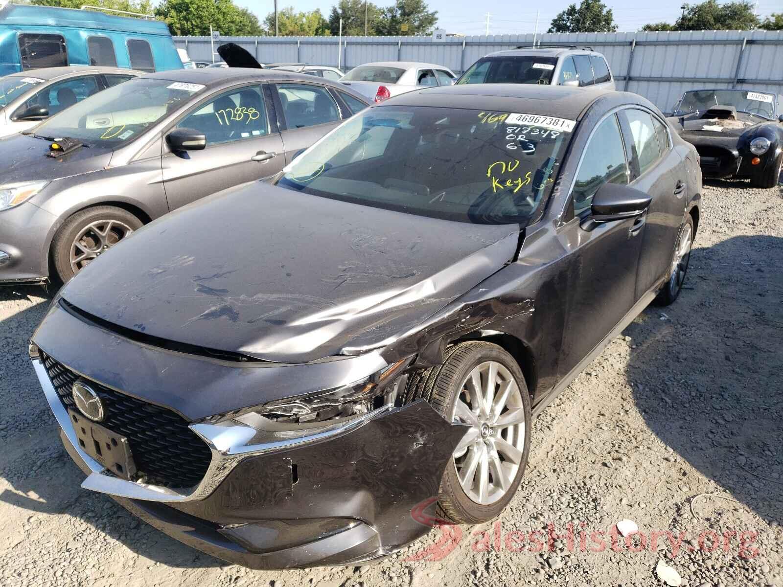 3MZBPADL6MM201187 2021 MAZDA 3