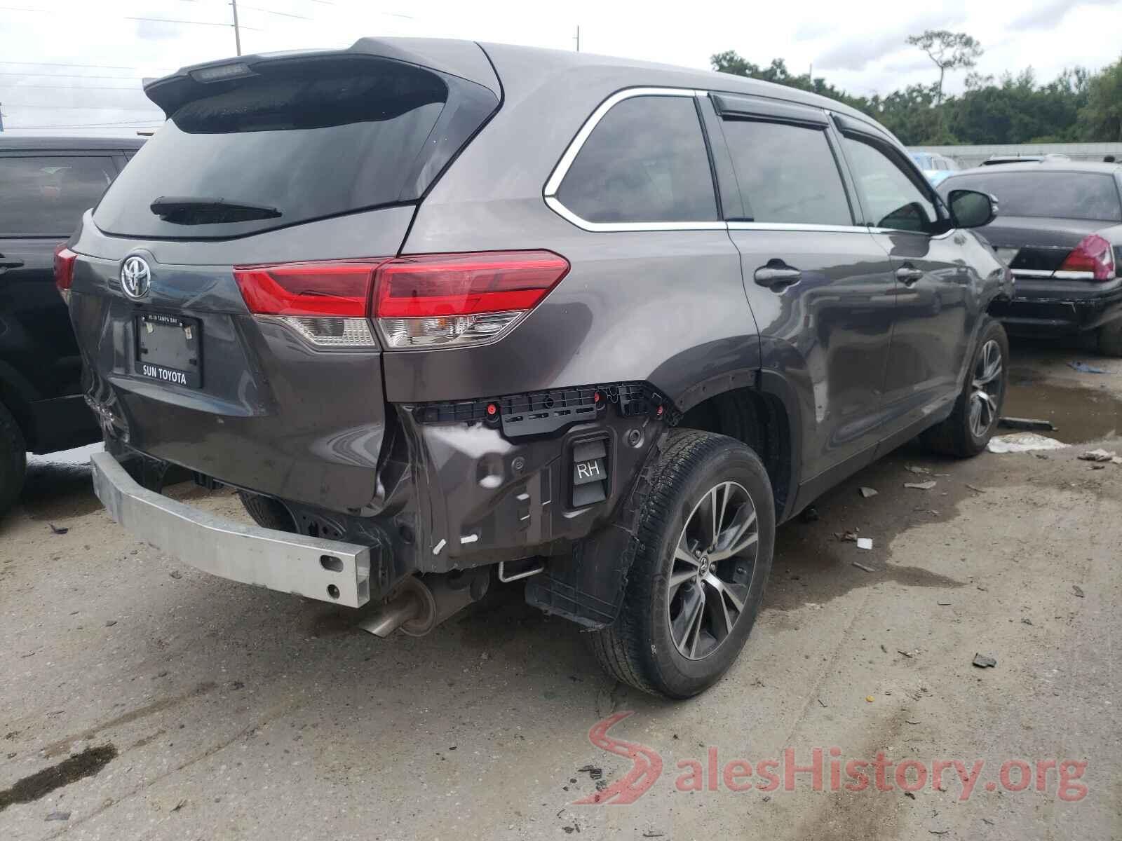 5TDZZRFH7KS290560 2019 TOYOTA HIGHLANDER