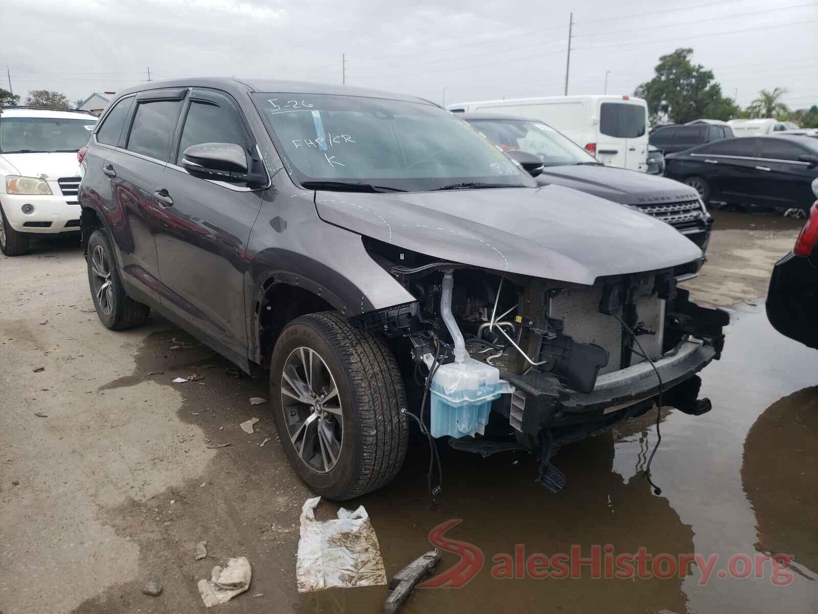 5TDZZRFH7KS290560 2019 TOYOTA HIGHLANDER