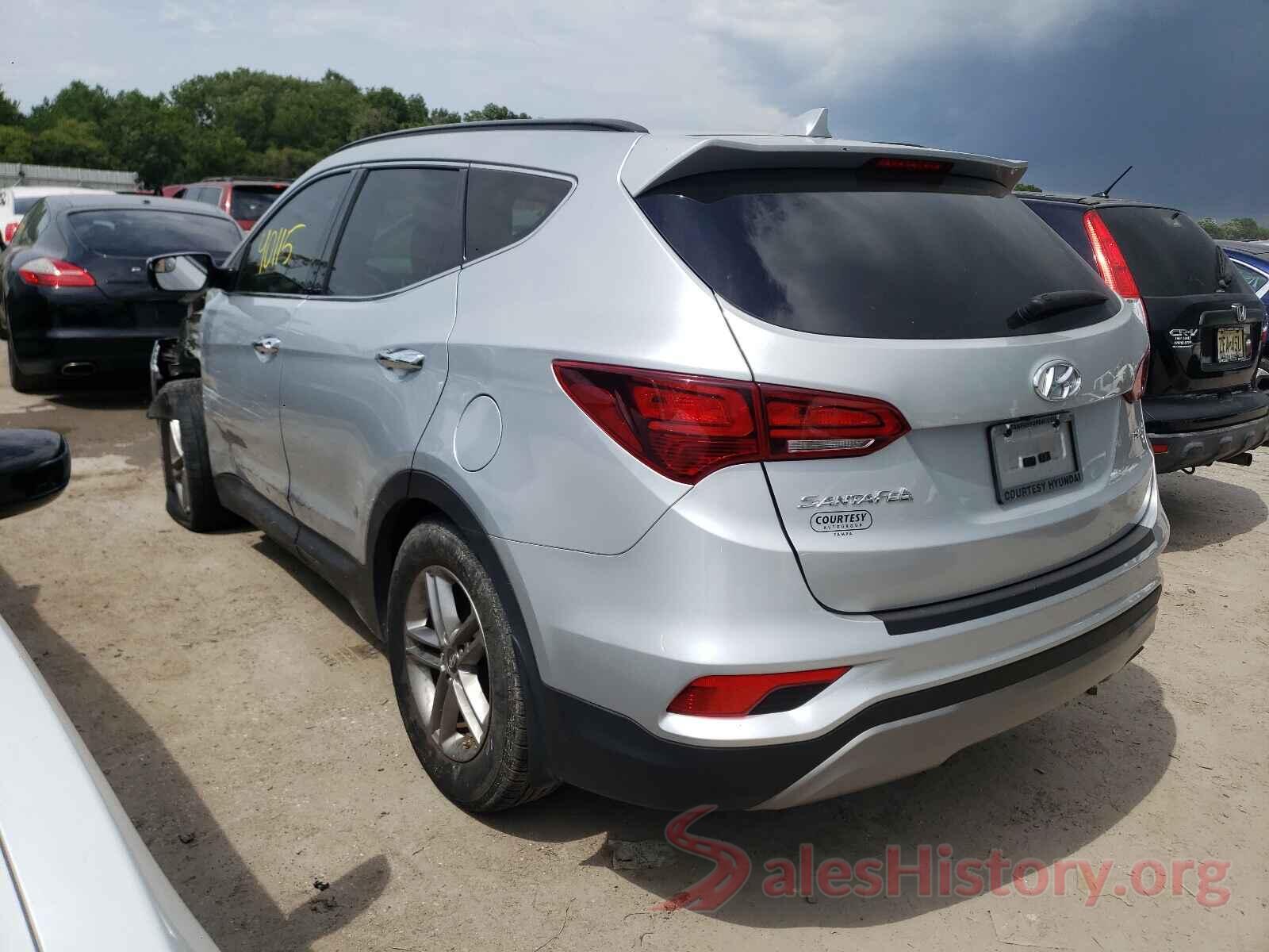 5XYZU3LB7JG513266 2018 HYUNDAI SANTA FE