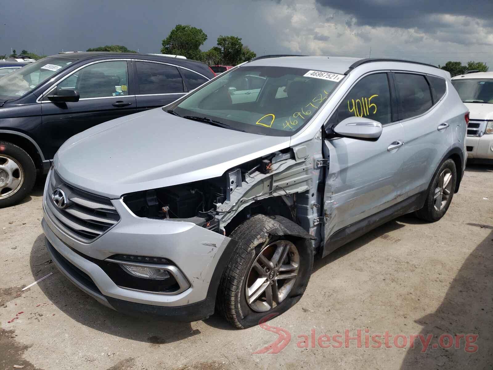 5XYZU3LB7JG513266 2018 HYUNDAI SANTA FE