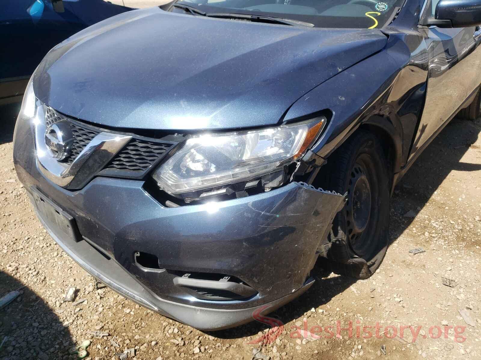 KNMAT2MT7GP596866 2016 NISSAN ROGUE