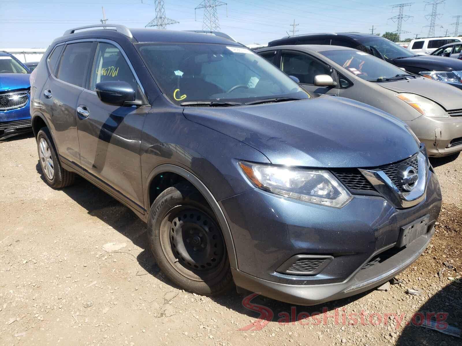 KNMAT2MT7GP596866 2016 NISSAN ROGUE