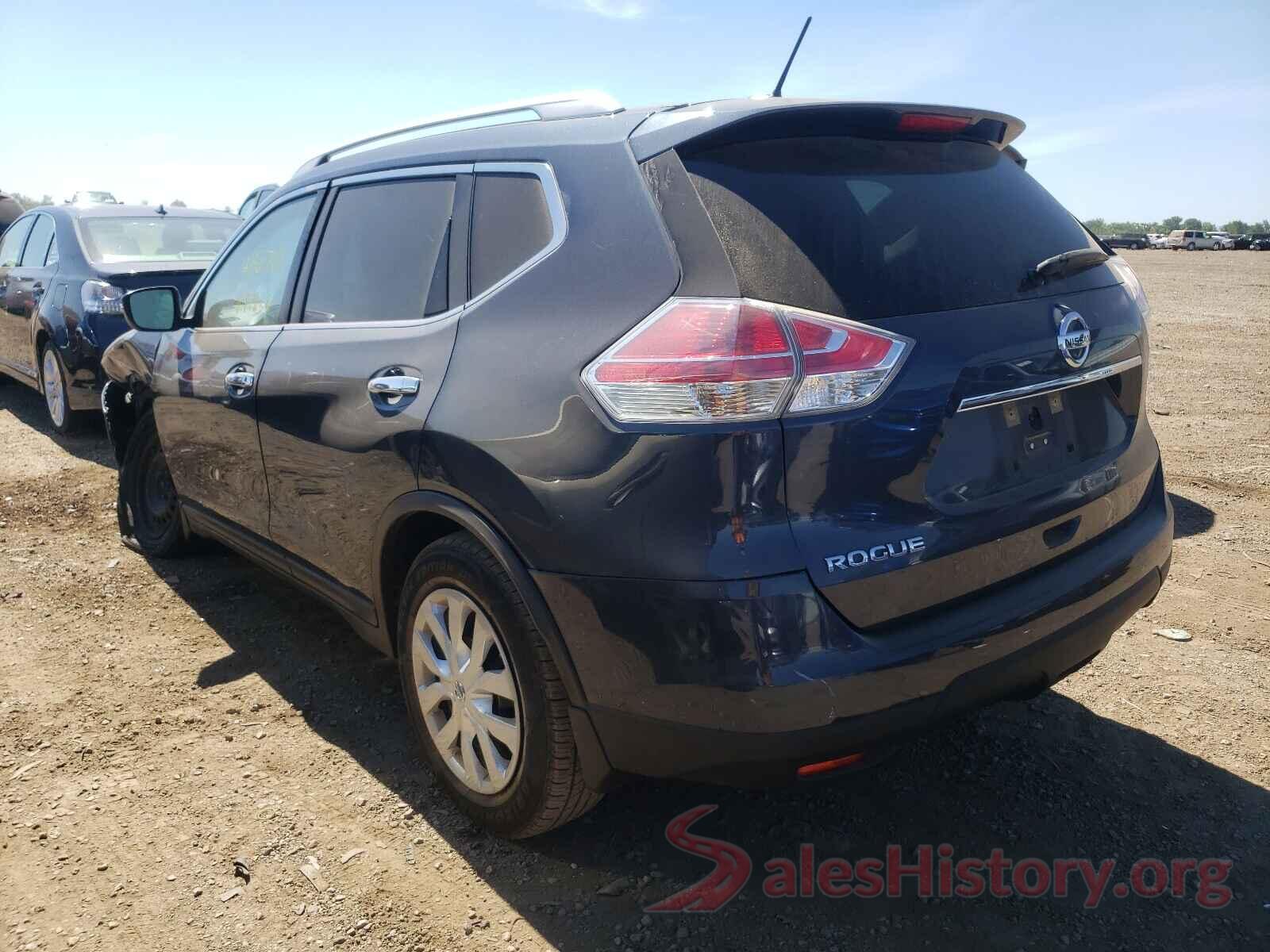 KNMAT2MT7GP596866 2016 NISSAN ROGUE