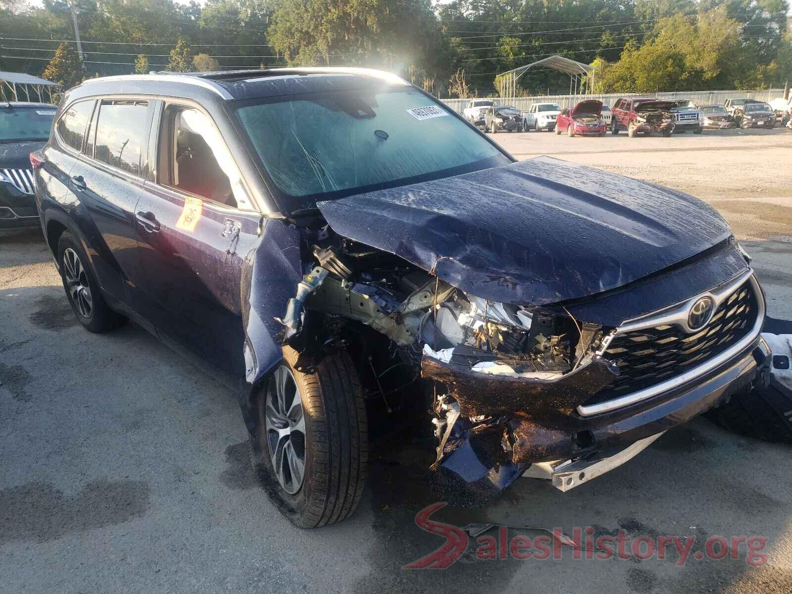 5TDGZRAH5LS506230 2020 TOYOTA HIGHLANDER