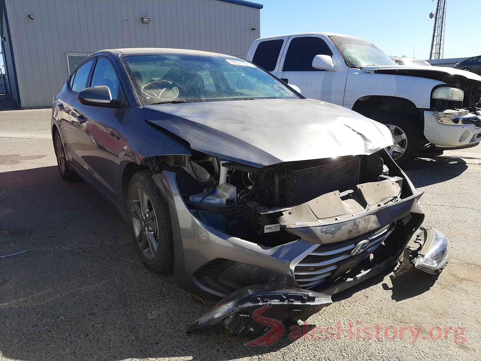 5NPD84LF5JH293593 2018 HYUNDAI ELANTRA