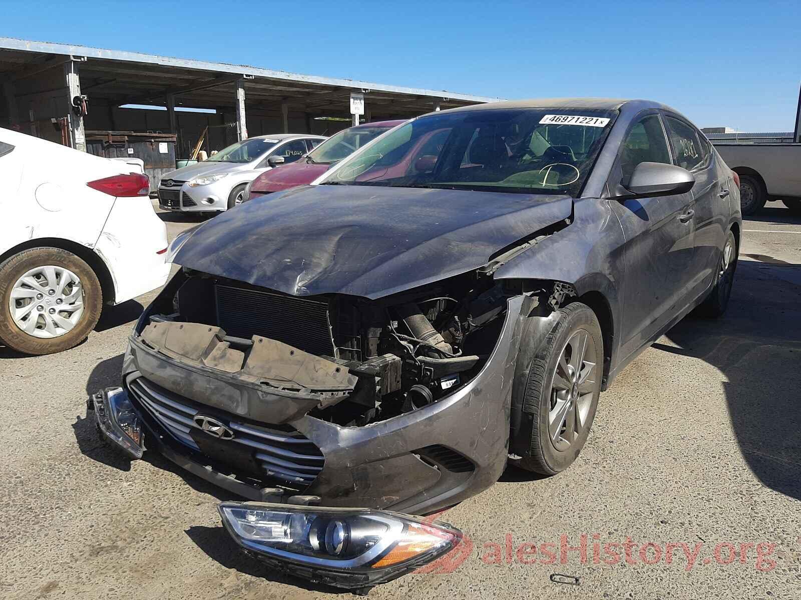 5NPD84LF5JH293593 2018 HYUNDAI ELANTRA