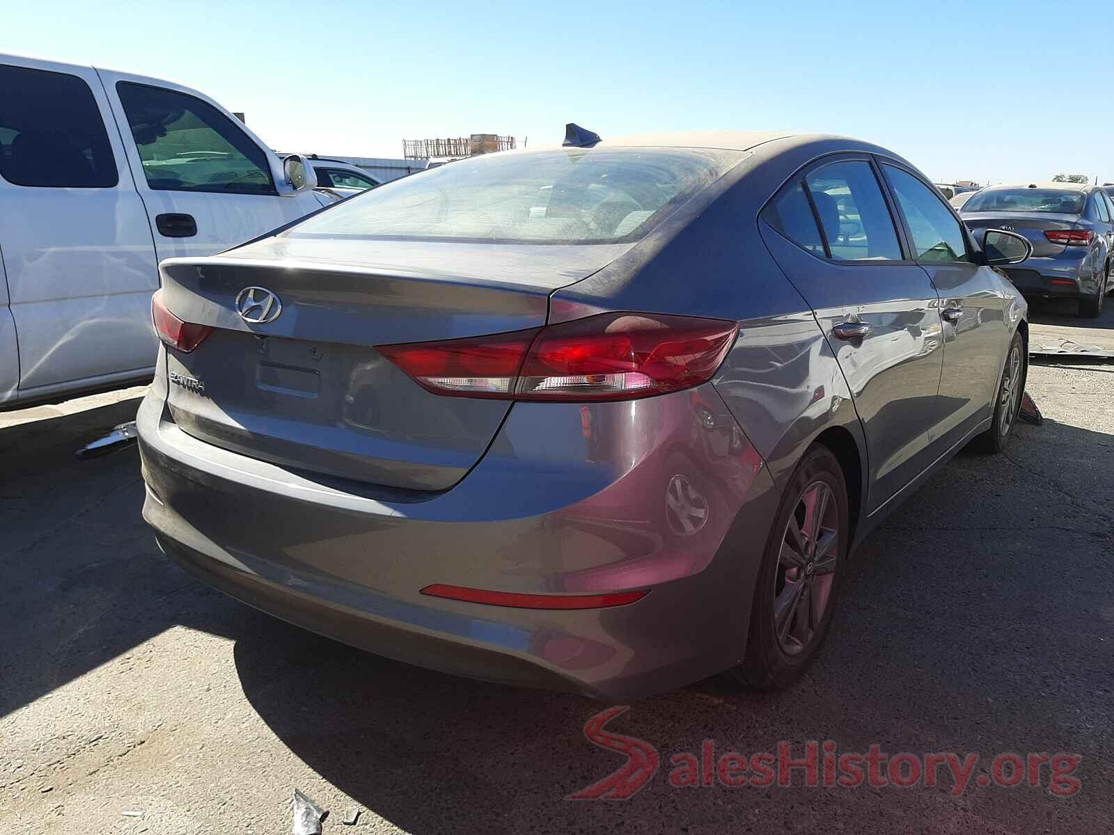 5NPD84LF5JH293593 2018 HYUNDAI ELANTRA