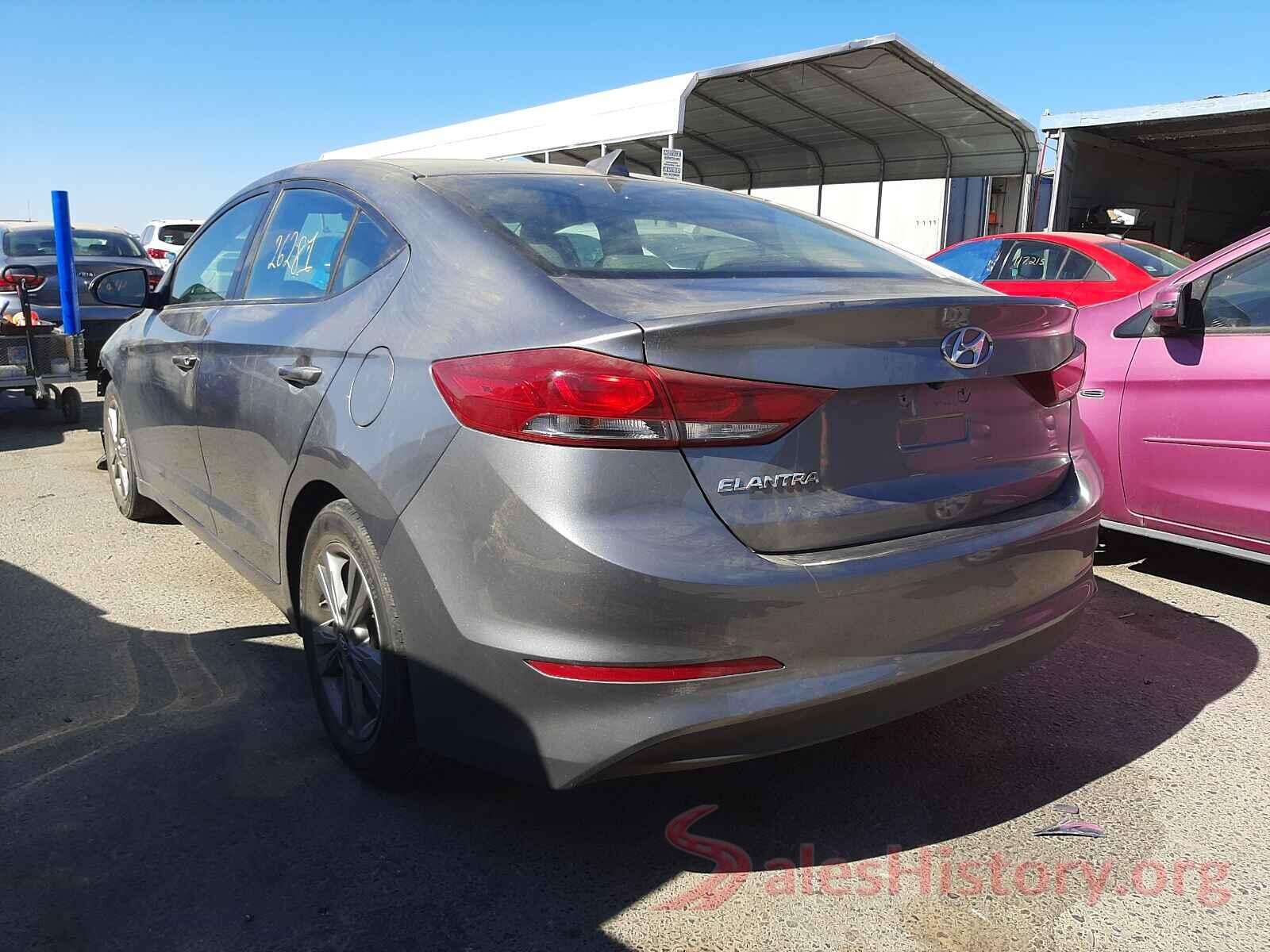 5NPD84LF5JH293593 2018 HYUNDAI ELANTRA