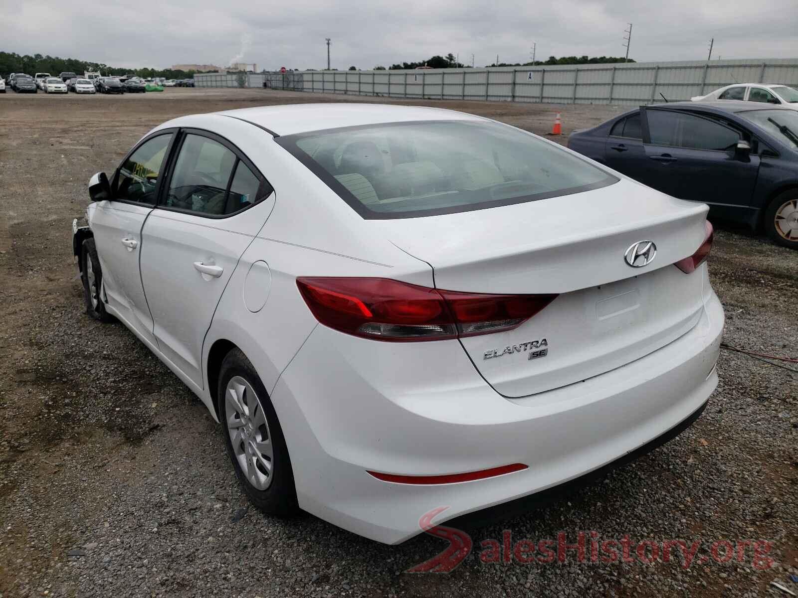 5NPD74LF7JH350685 2018 HYUNDAI ELANTRA