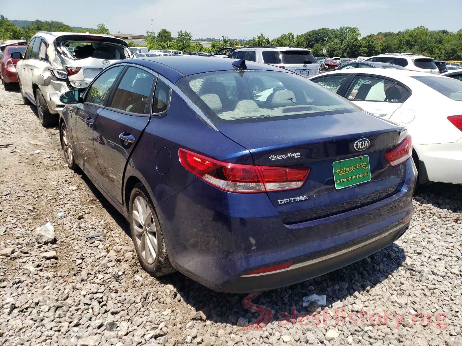 5XXGT4L3XHG125729 2017 KIA OPTIMA