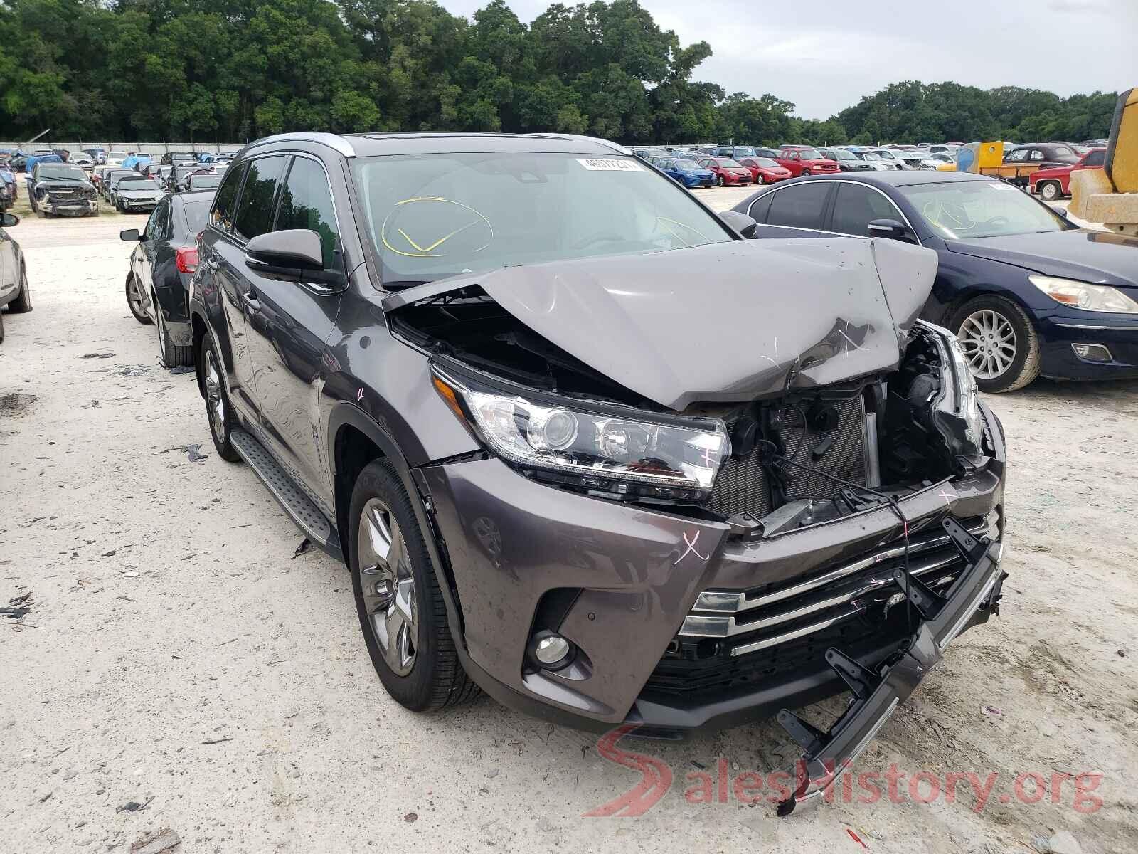 5TDDZRFH1JS816318 2018 TOYOTA HIGHLANDER