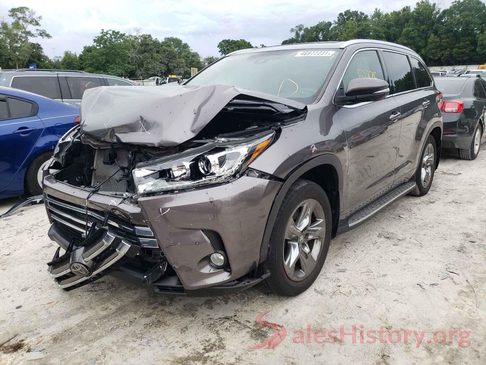 5TDDZRFH1JS816318 2018 TOYOTA HIGHLANDER