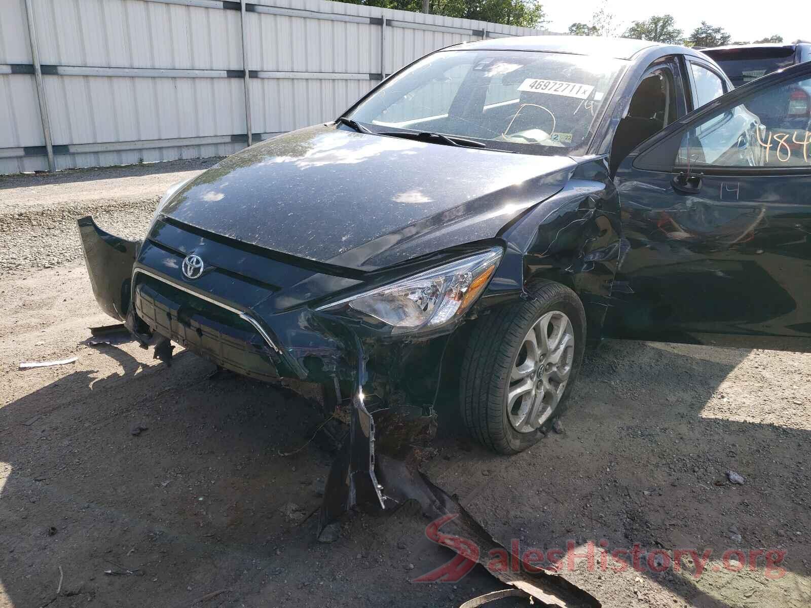 3MYDLBYV6JY309114 2018 TOYOTA YARIS