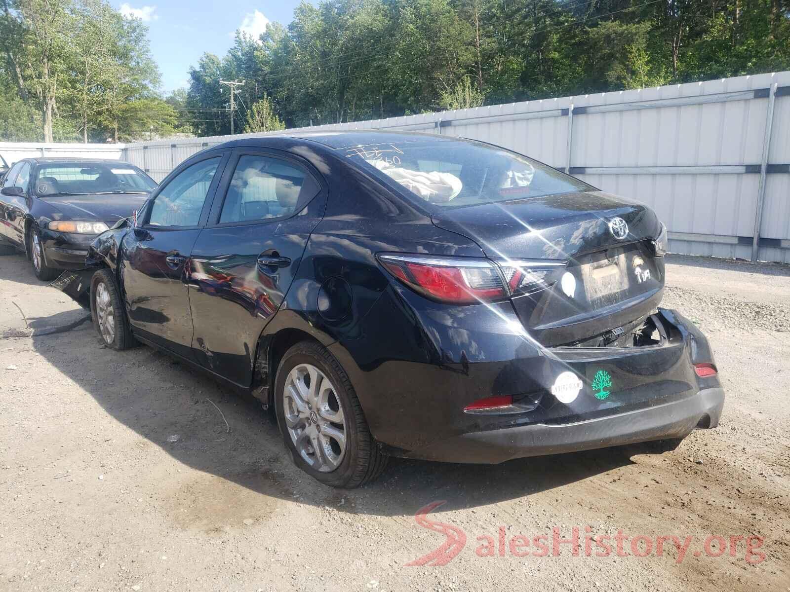 3MYDLBYV6JY309114 2018 TOYOTA YARIS