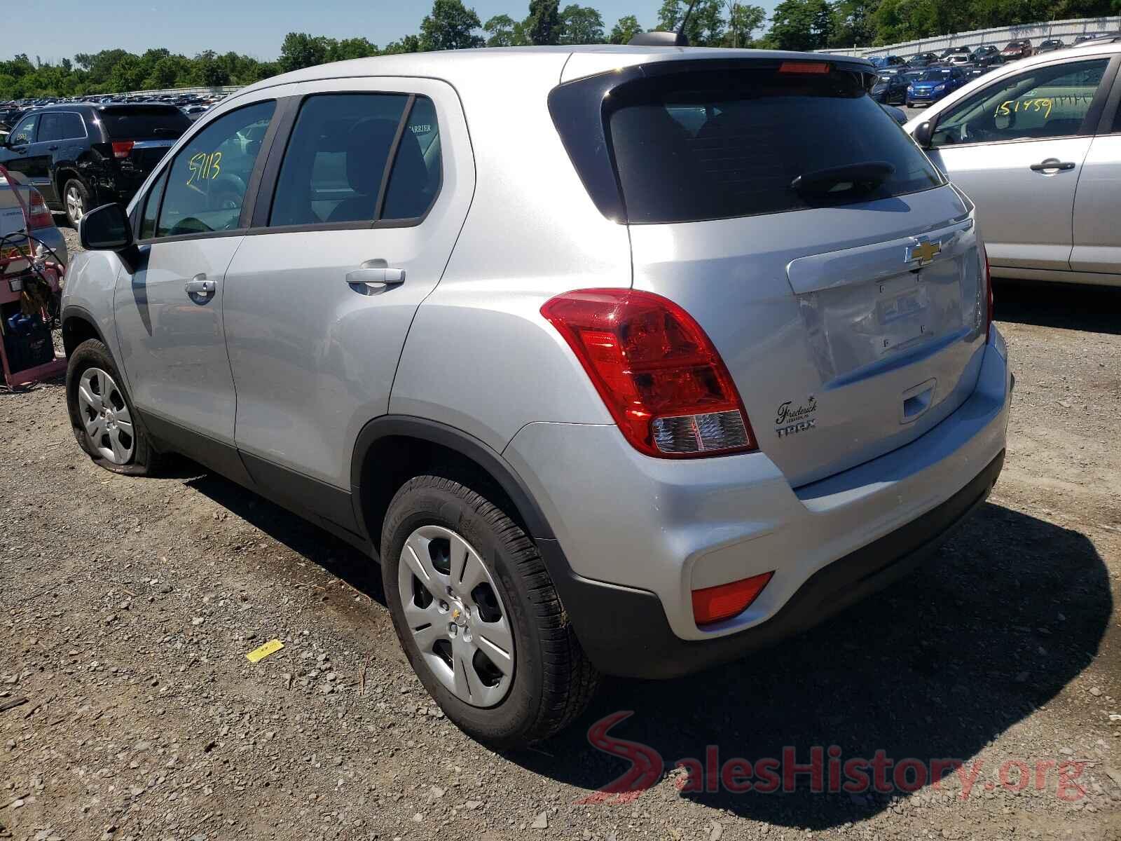 KL7CJKSB6HB249629 2017 CHEVROLET TRAX