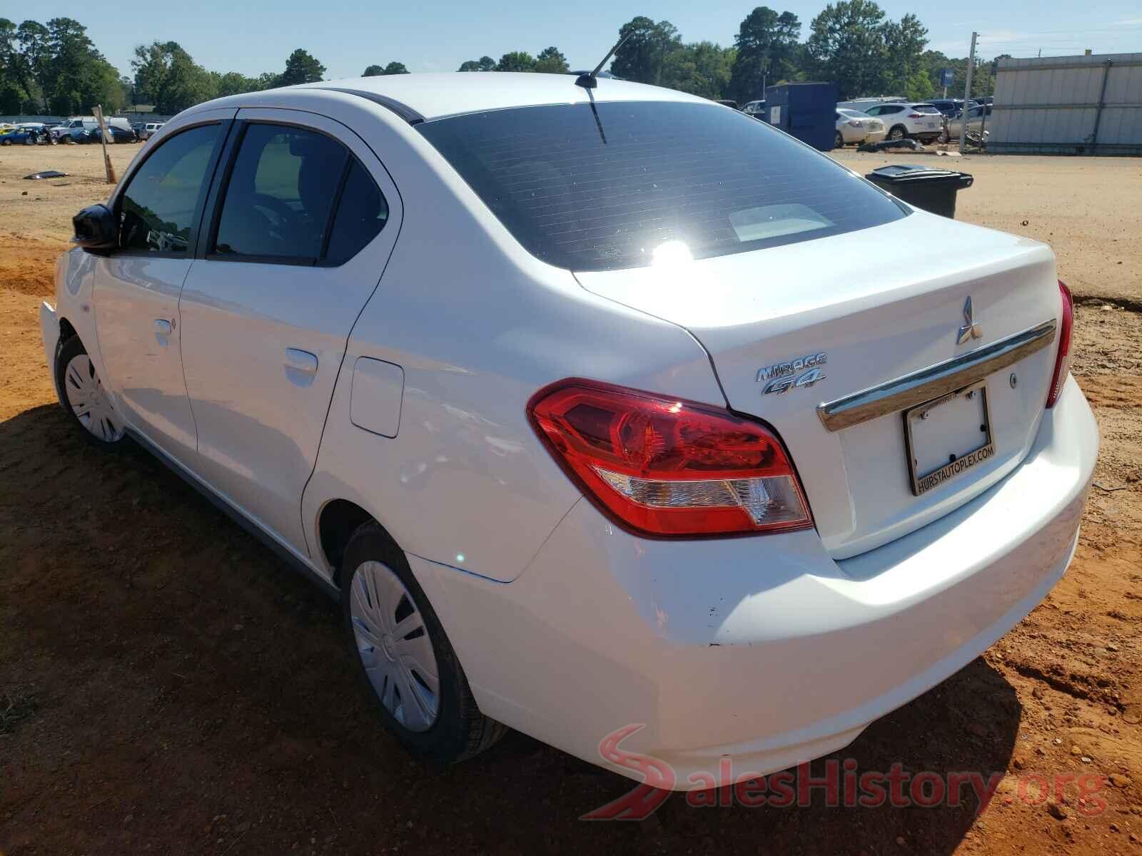 ML32F3FJXLHF08934 2020 MITSUBISHI MIRAGE