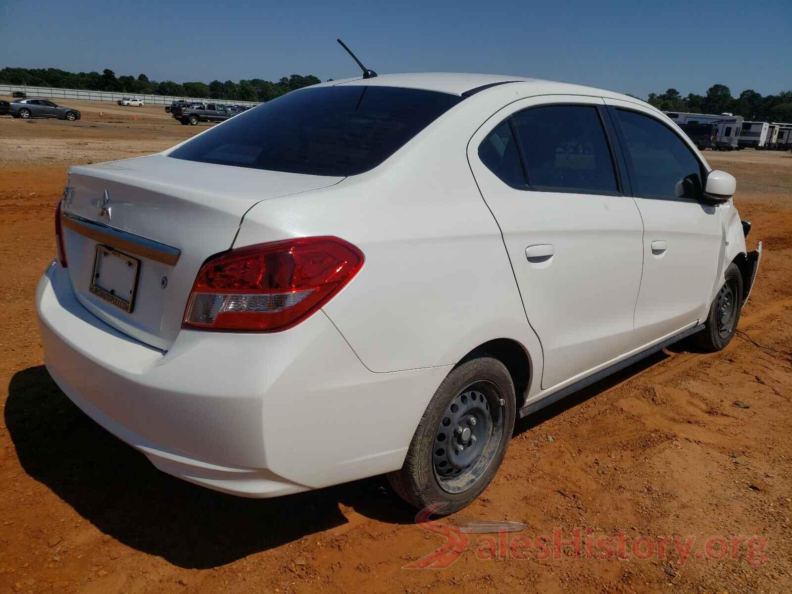 ML32F3FJXLHF08934 2020 MITSUBISHI MIRAGE