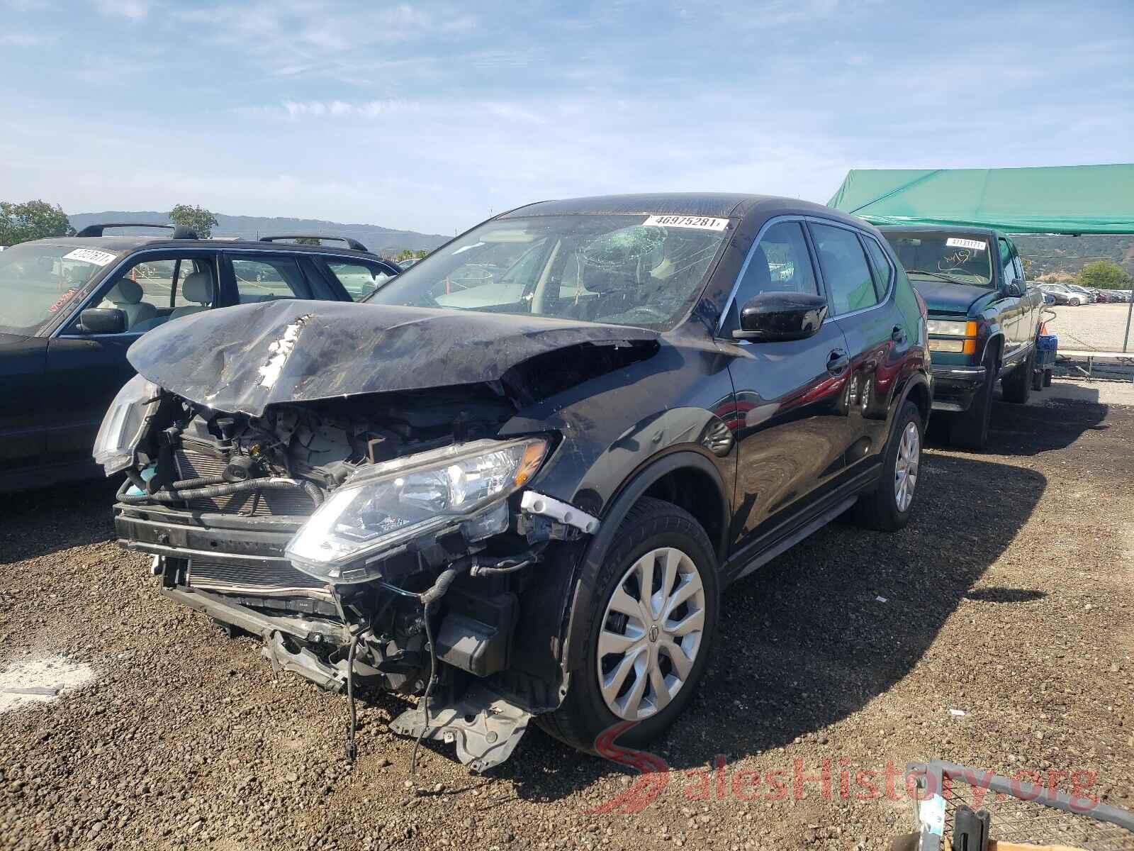 KNMAT2MV6HP543210 2017 NISSAN ROGUE