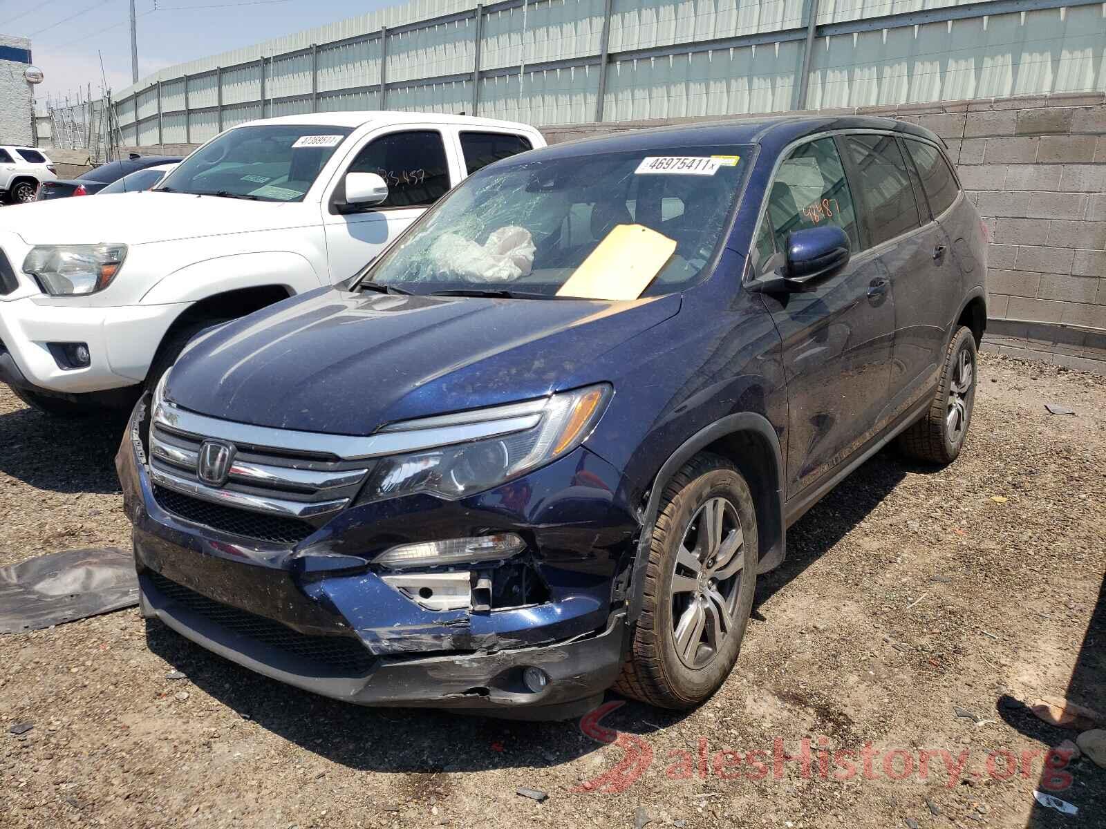 5FNYF6H48GB017202 2016 HONDA PILOT