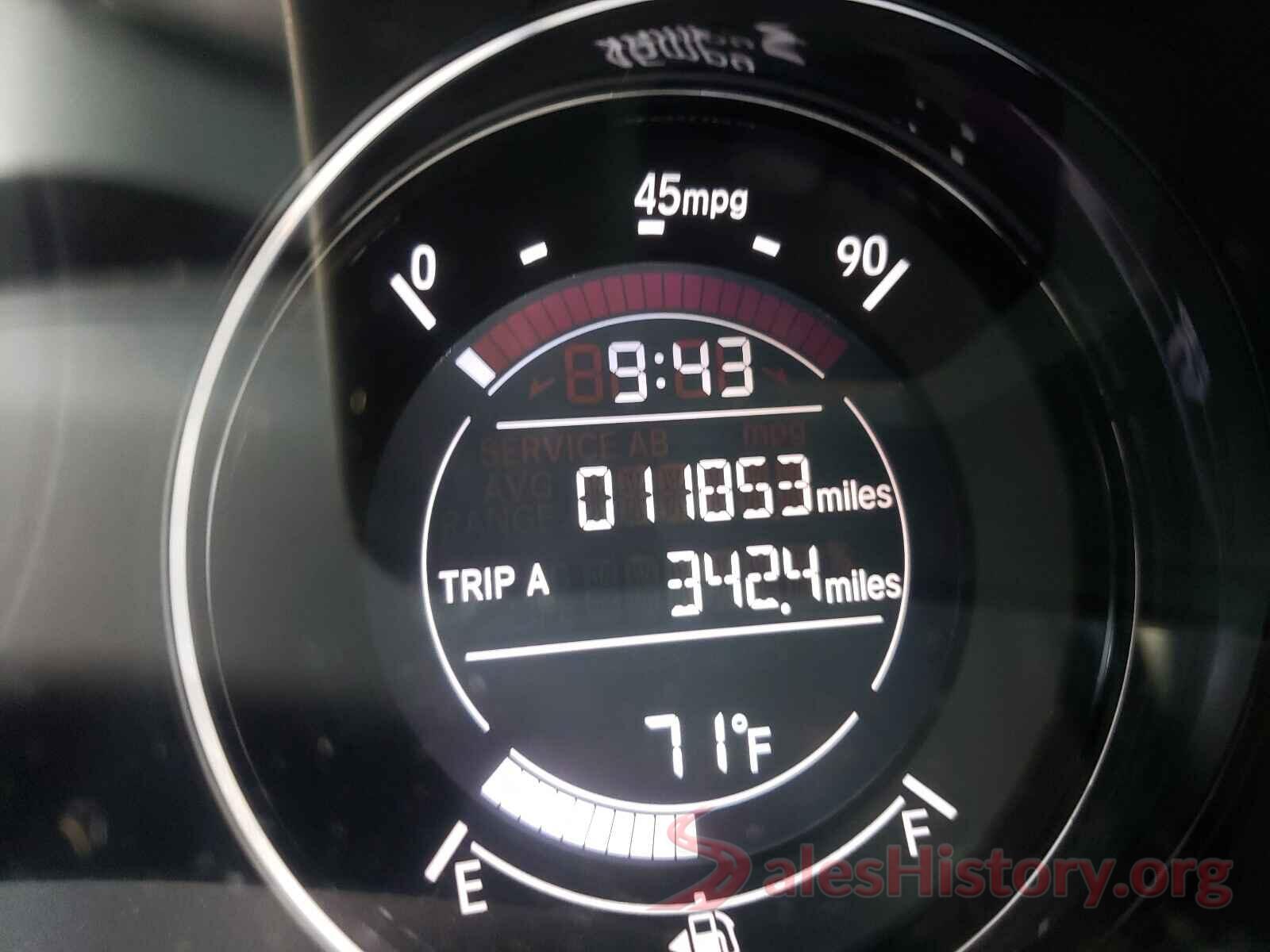 3CZRU5H19KM722051 2019 HONDA HR-V