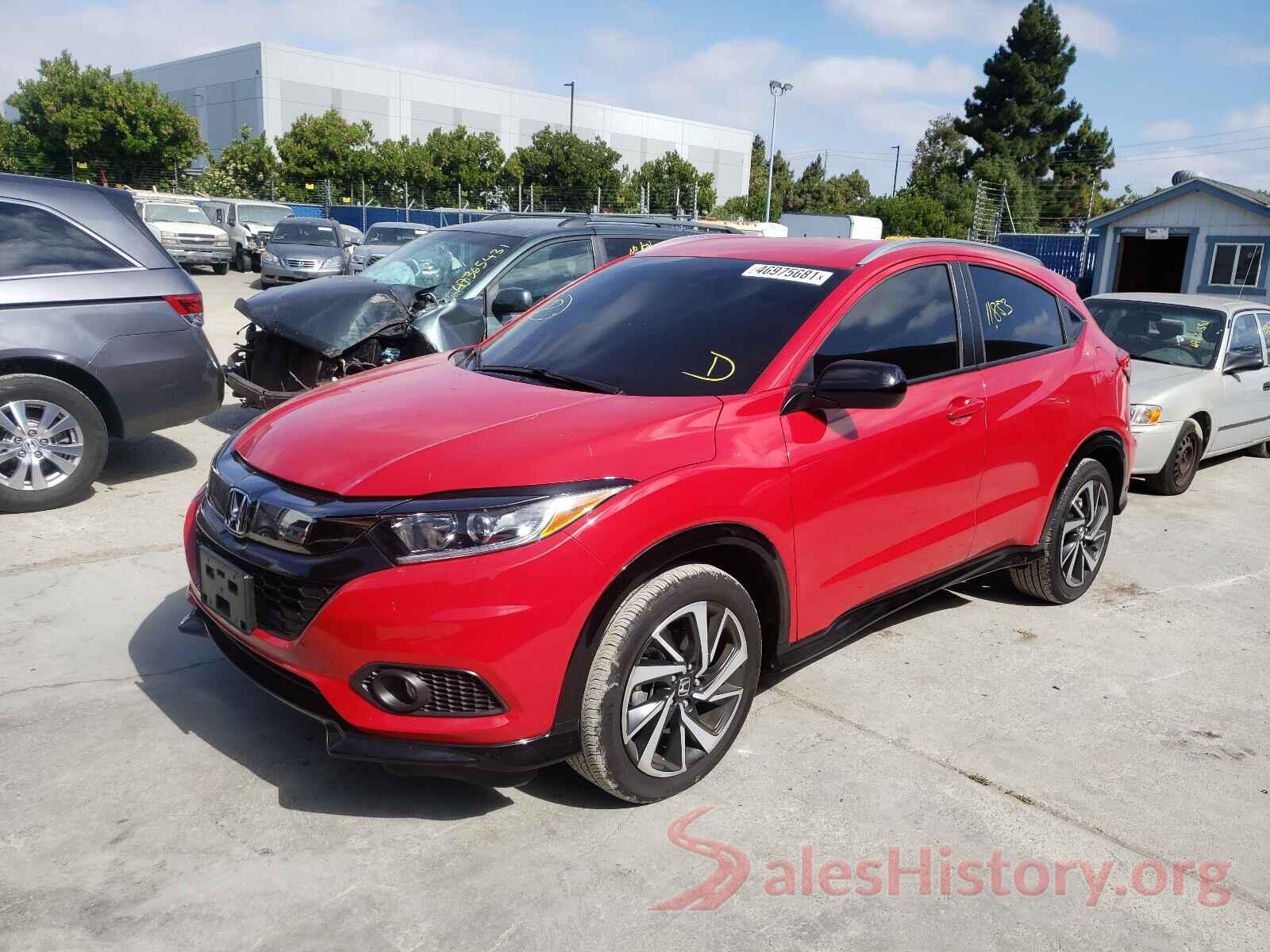 3CZRU5H19KM722051 2019 HONDA HR-V