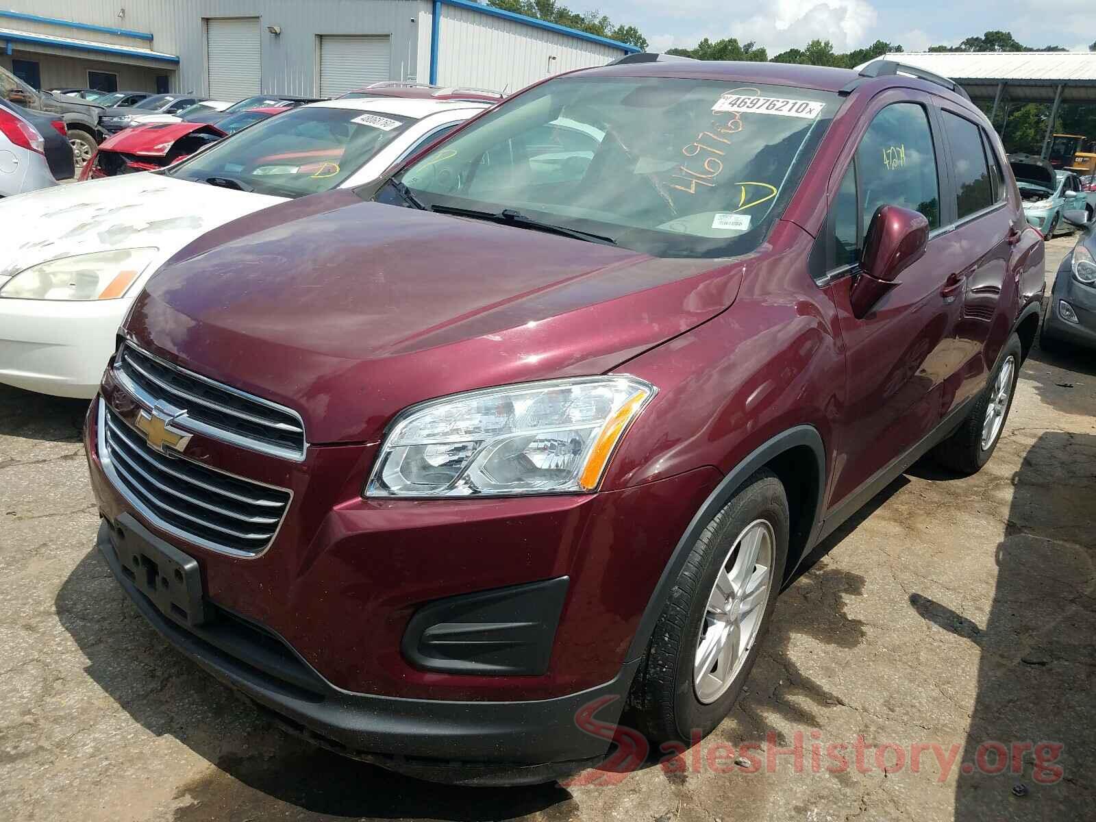 3GNCJLSB1GL235750 2016 CHEVROLET TRAX