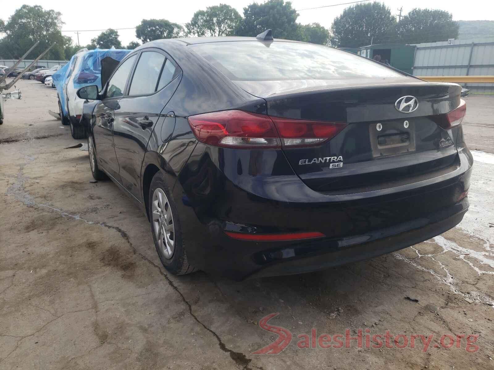 KMHD74LF8HU396702 2017 HYUNDAI ELANTRA