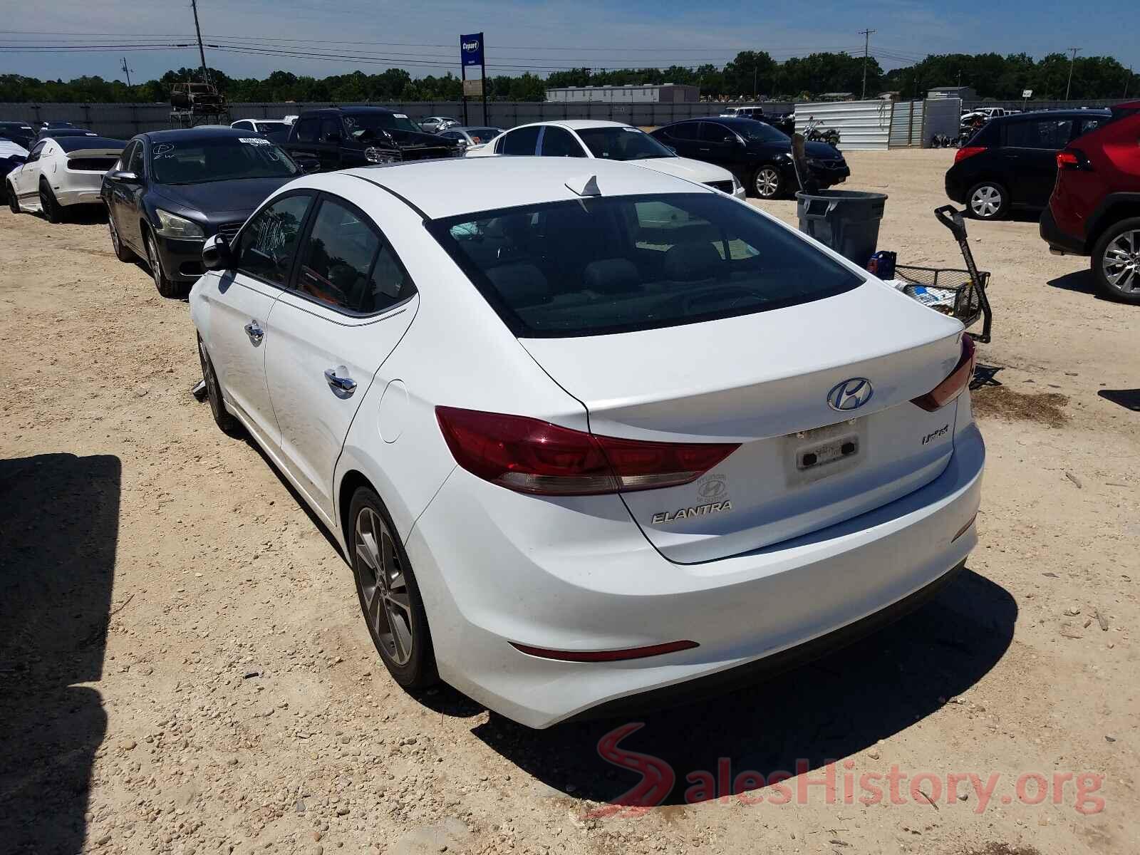 5NPD84LF9HH054798 2017 HYUNDAI ELANTRA