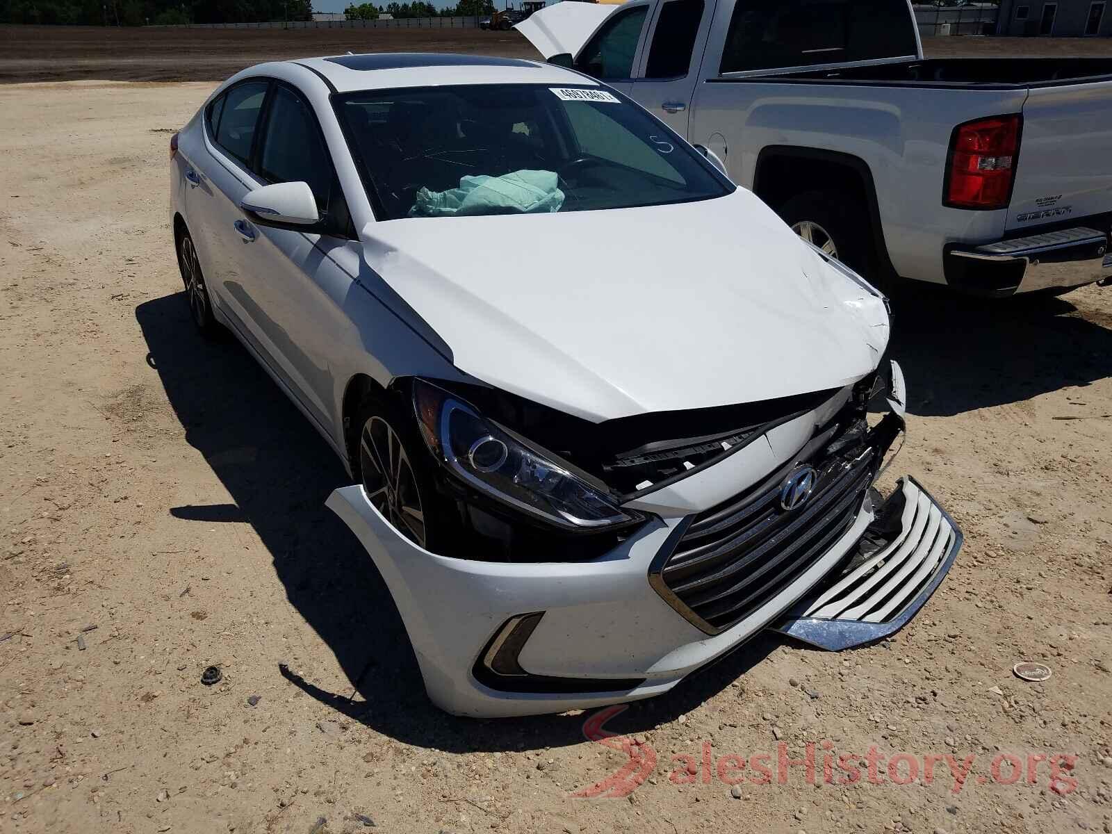 5NPD84LF9HH054798 2017 HYUNDAI ELANTRA