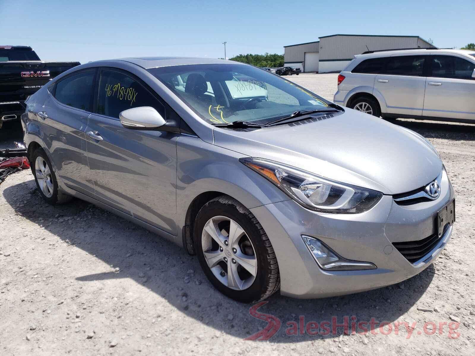 KMHDH4AE8GU528122 2016 HYUNDAI ELANTRA